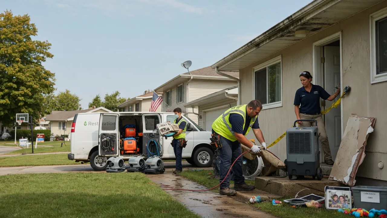 Water Damage Restoration in Pine River, WI near me